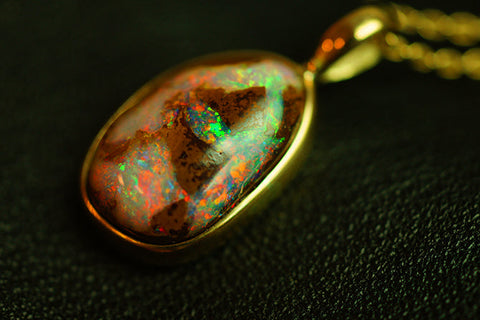 NATURAL KOROIT OPAL PENDANT TOP
